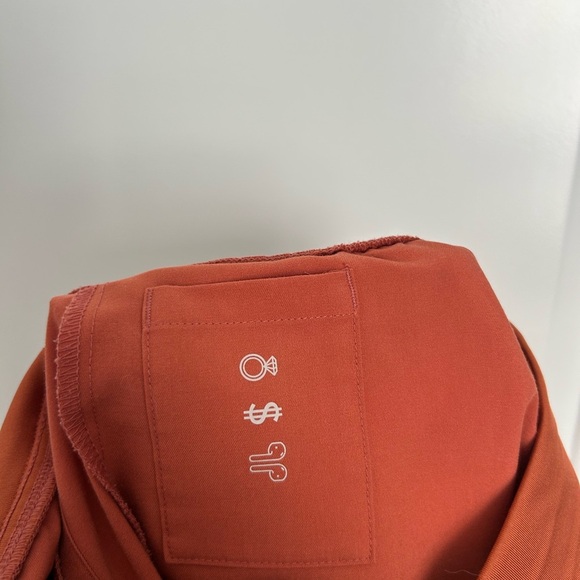 FIGS Zamora Jogger Scrub Workwear Nurse Pants in color Terracotta size XXS P - Picture 12 of 12